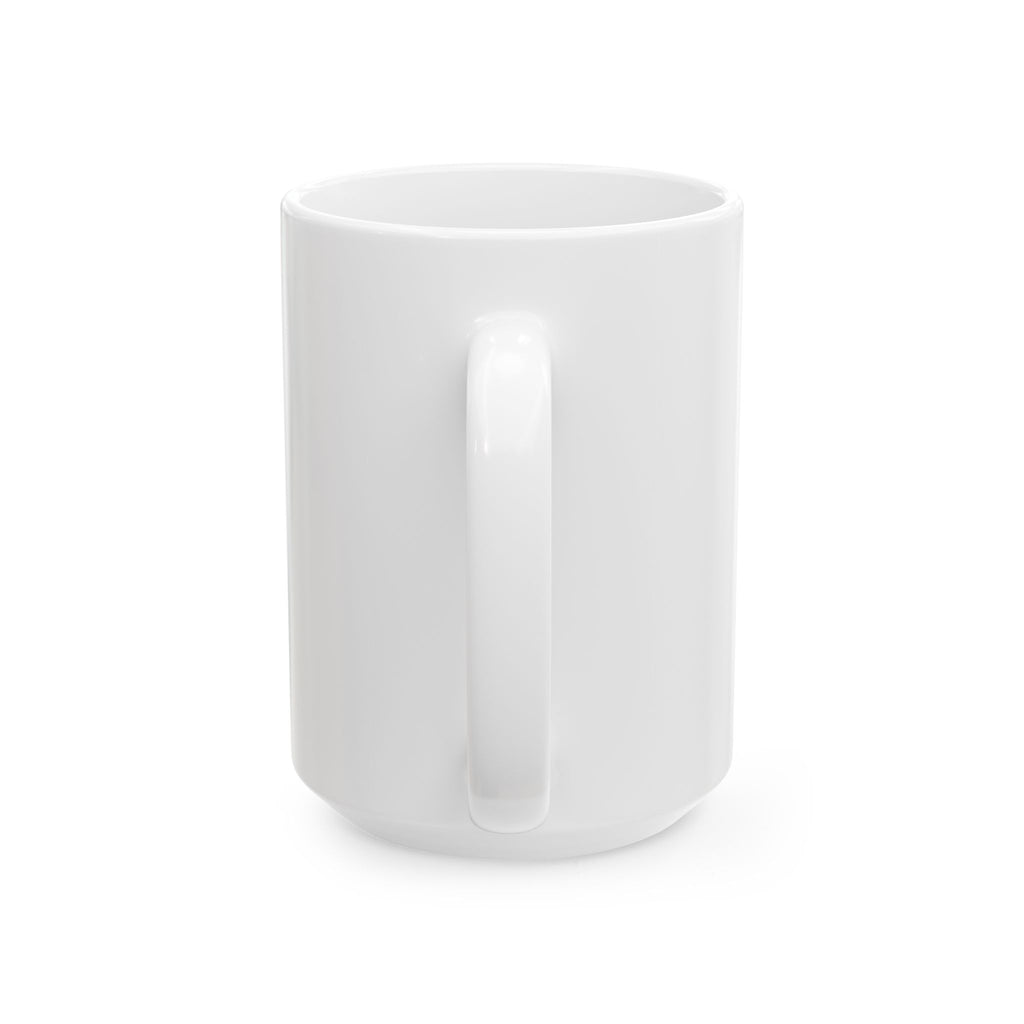 Cute Cow Ceramic Mug – 11oz & 15oz Coffee Cup with Daisy