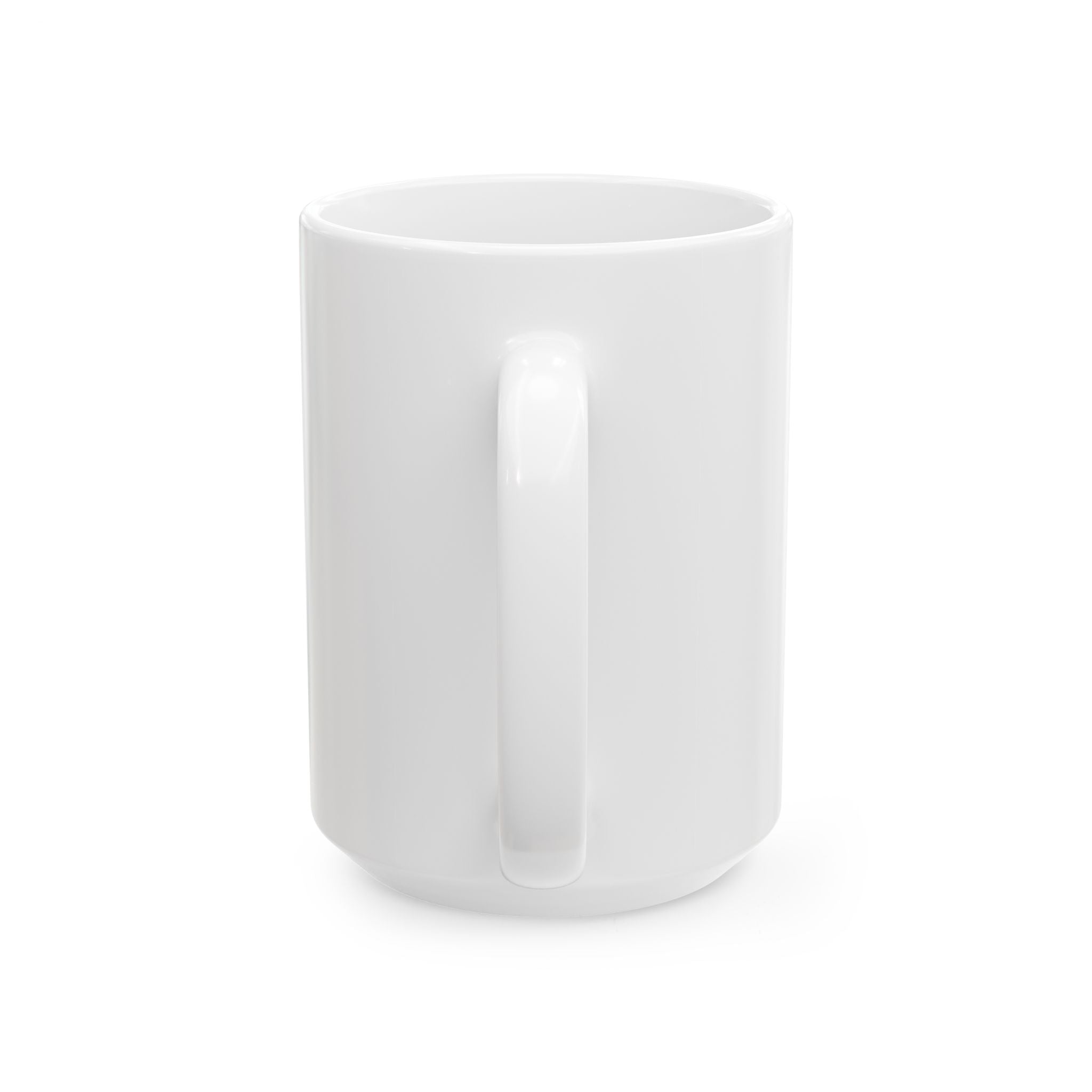 Cute Cow Ceramic Mug – 11oz & 15oz Coffee Cup with Daisy
