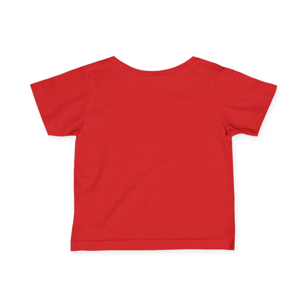 Infant Tee — "Red White & Bluey" Cute 4th of July Baby Shirt