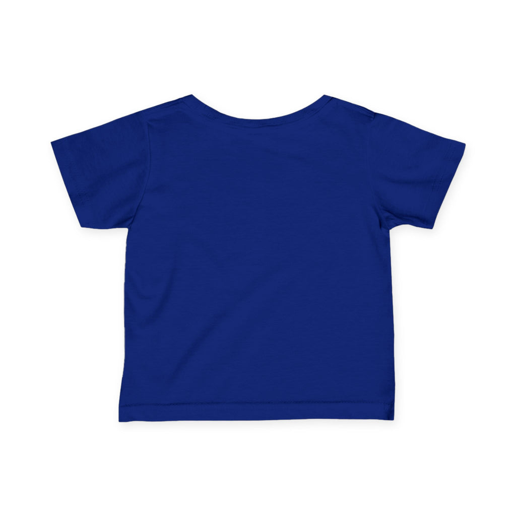 Infant Tee — "Red White & Bluey" Cute 4th of July Baby Shirt
