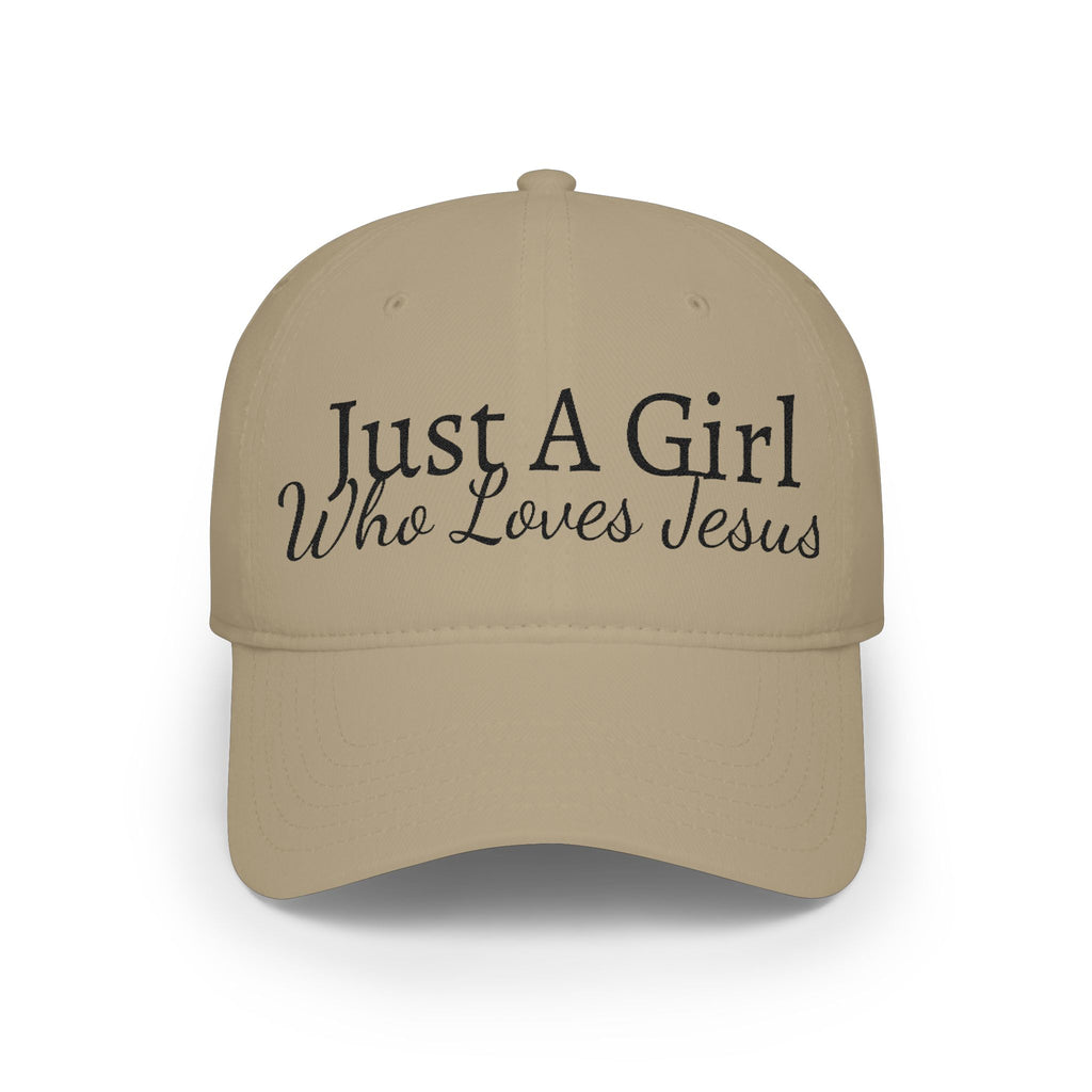 Just A Girl Who Loves Jesus Baseball Cap