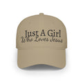 Just A Girl Who Loves Jesus Baseball Cap