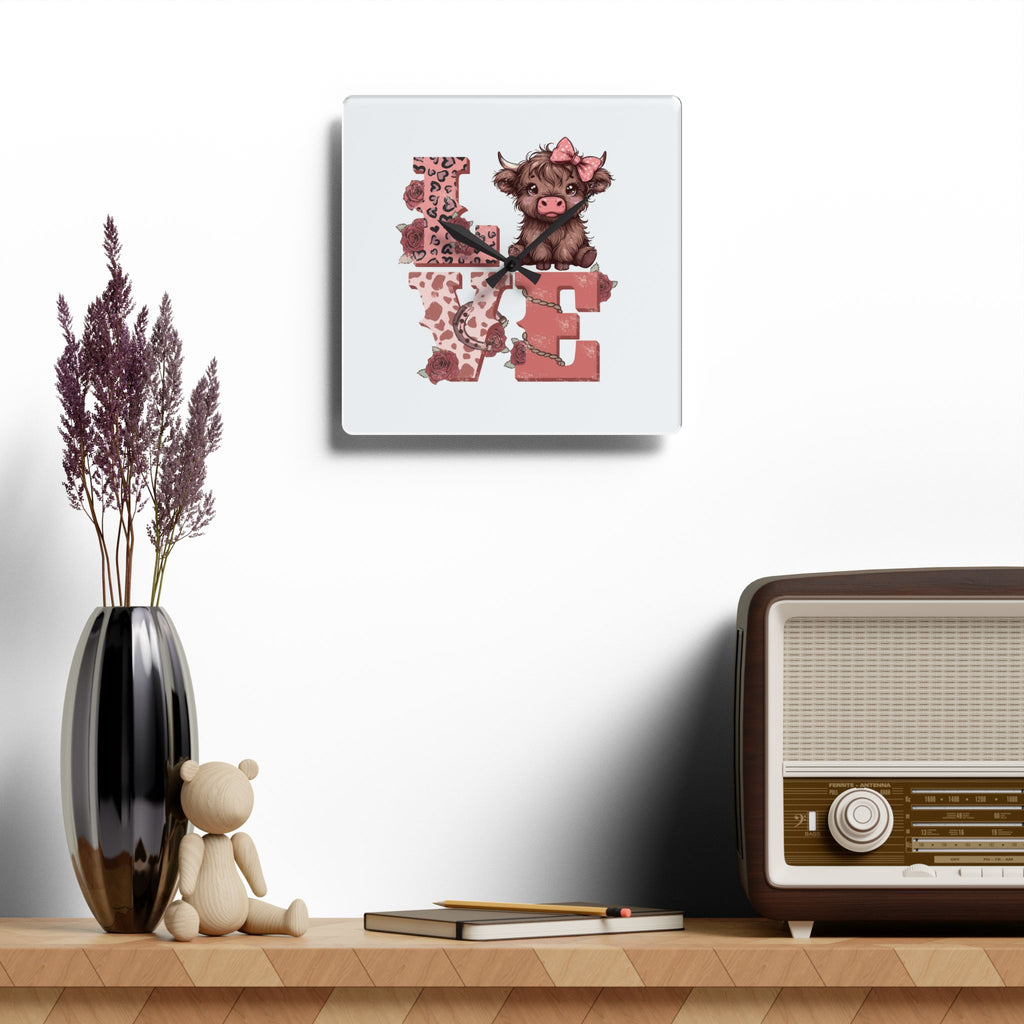 Acrylic Wall Clock