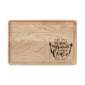 Engraved “The Secret Ingredient Is Always Love” Wooden Cutting Board