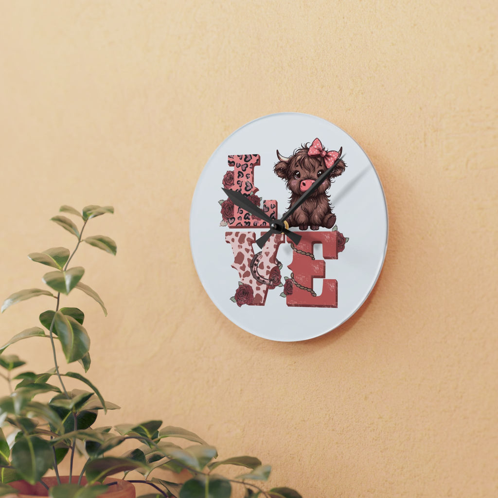 Acrylic Wall Clock