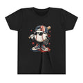 Patriotic Cool Baseball Character Youth Tee