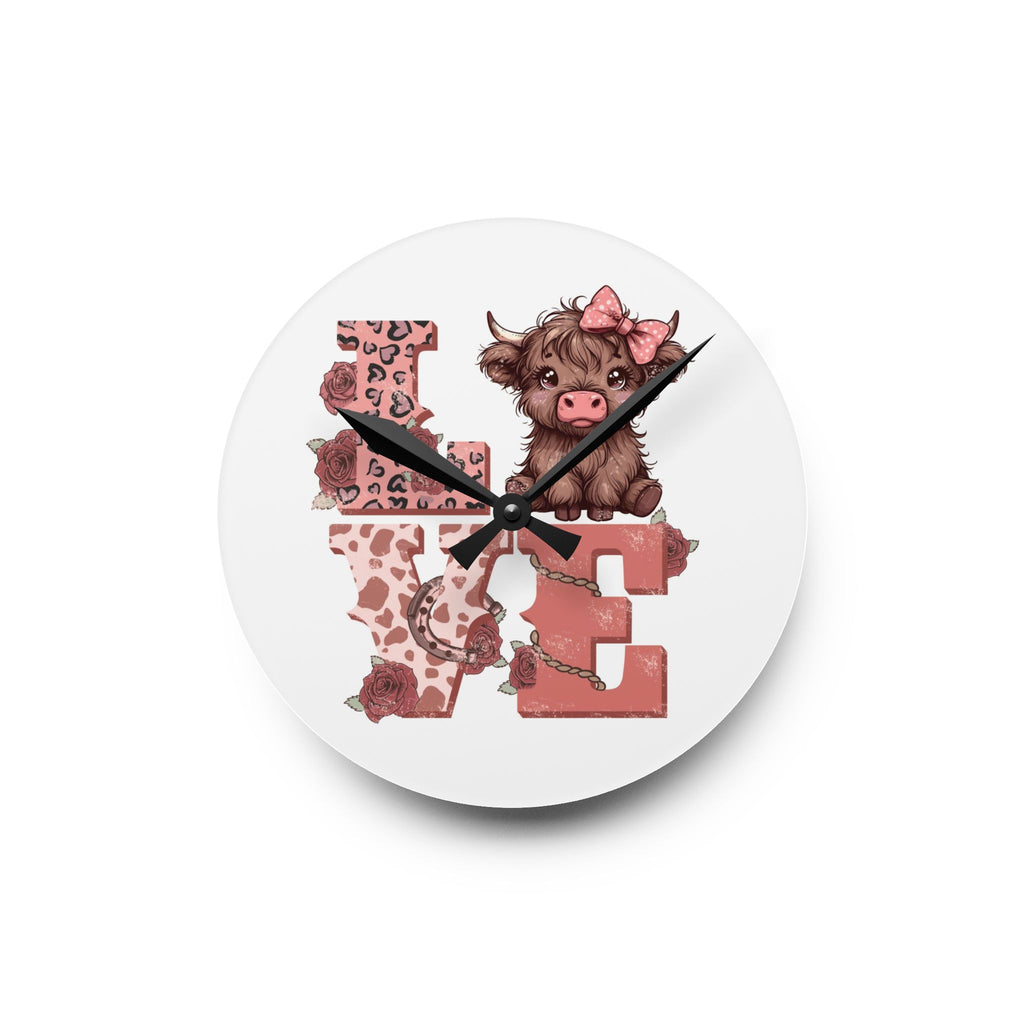 Acrylic Wall Clock