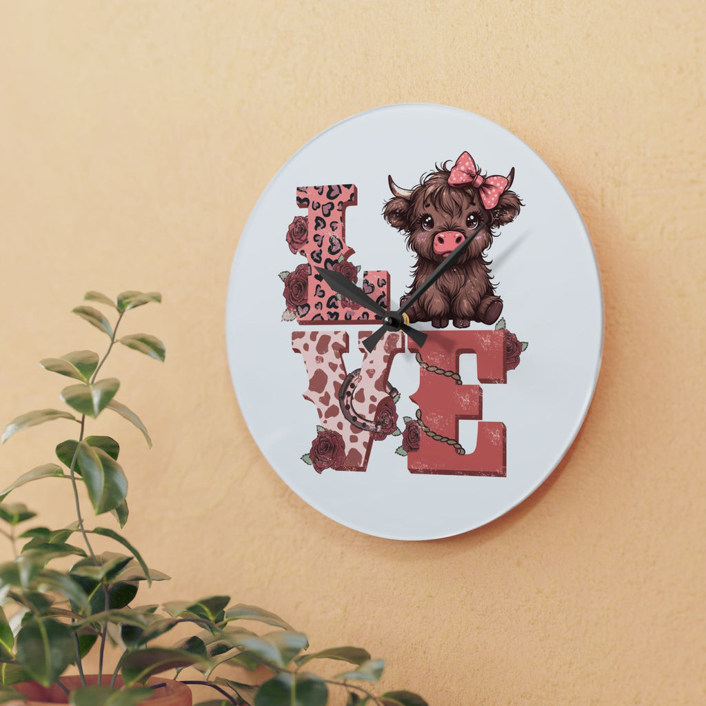 Acrylic Wall Clock