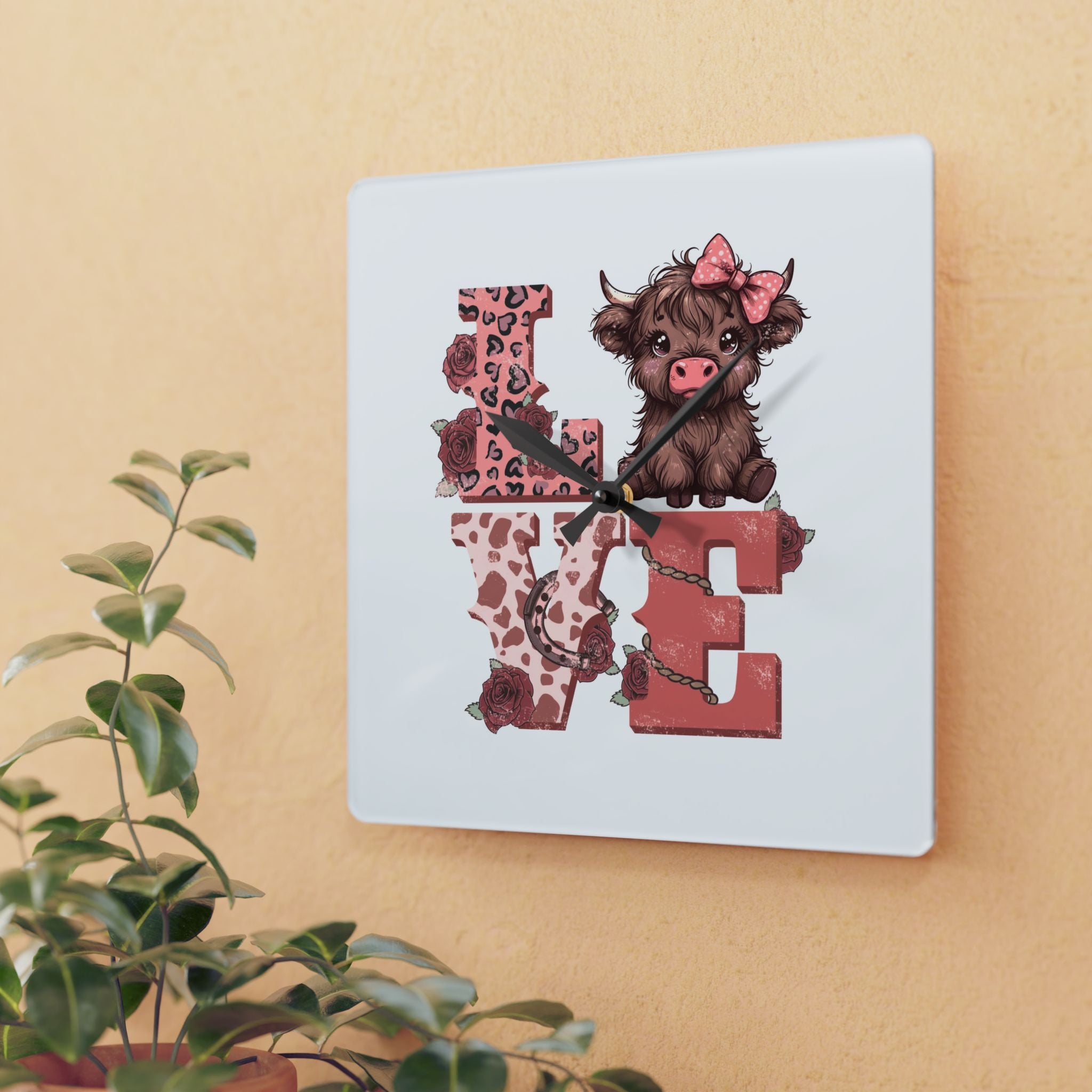 Acrylic Wall Clock