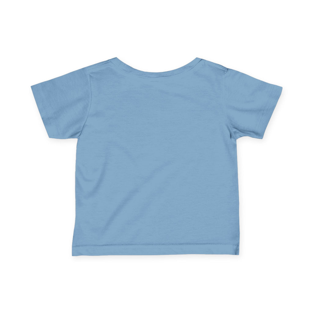 Infant Tee — "Red White & Bluey" Cute 4th of July Baby Shirt